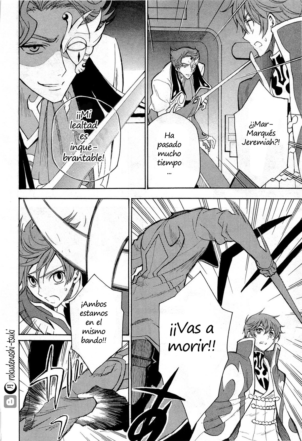 Read Code Geass Lelouch of the Rebellion es Manga Online