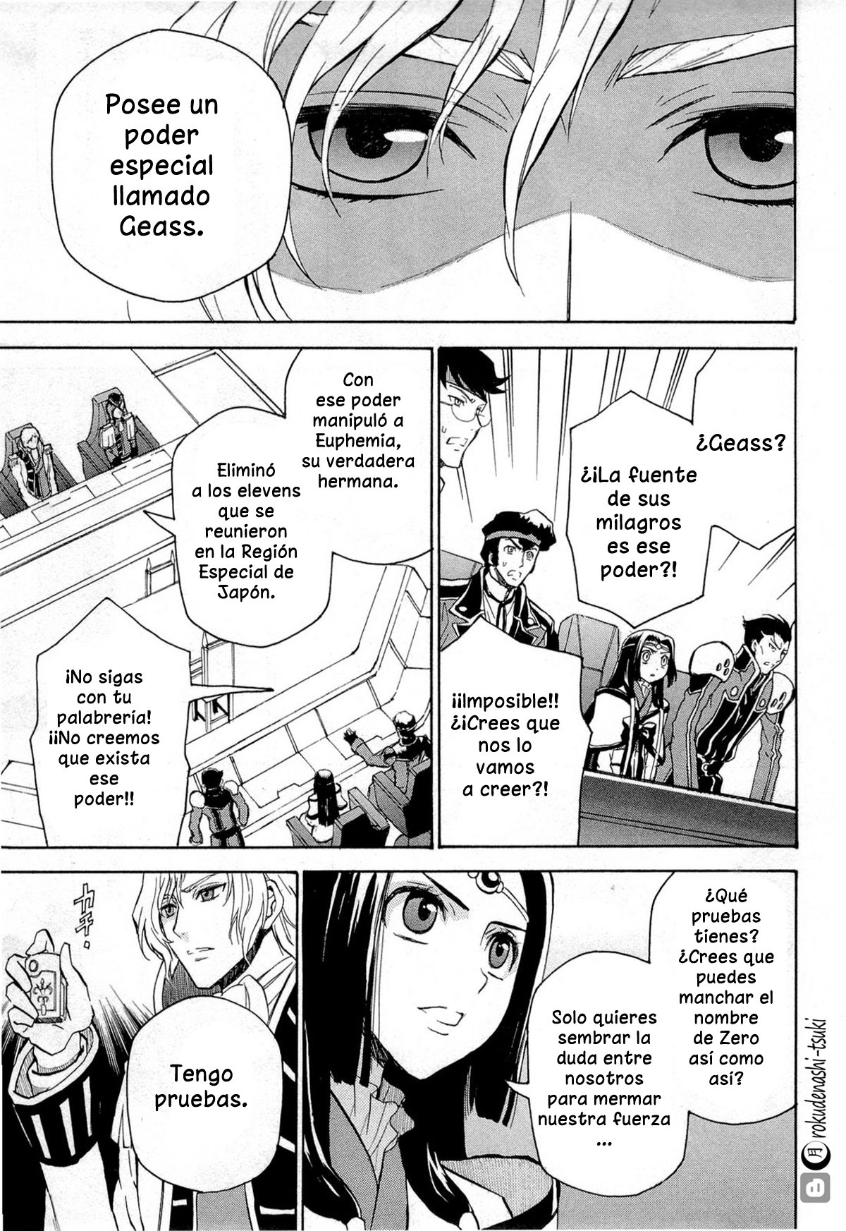 Read Code Geass Lelouch of the Rebellion es Manga Online
