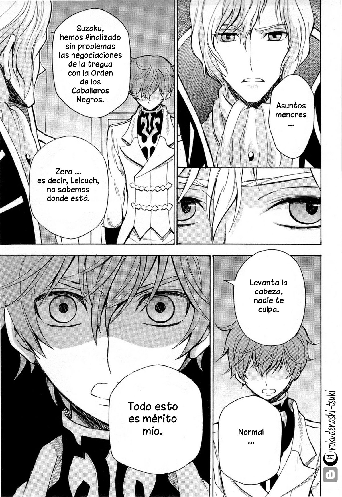 Read Code Geass Lelouch of the Rebellion es Manga Online