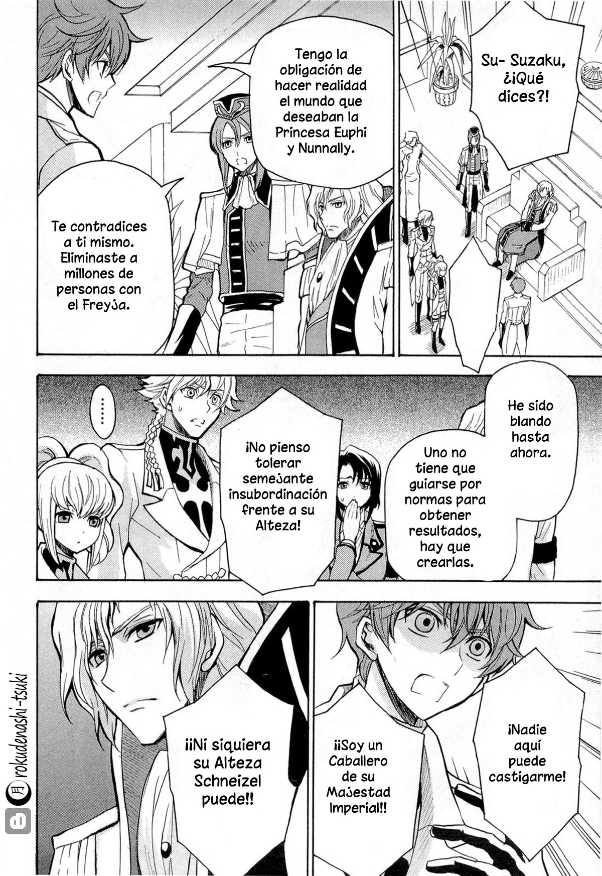 Read Code Geass Lelouch of the Rebellion es Manga Online