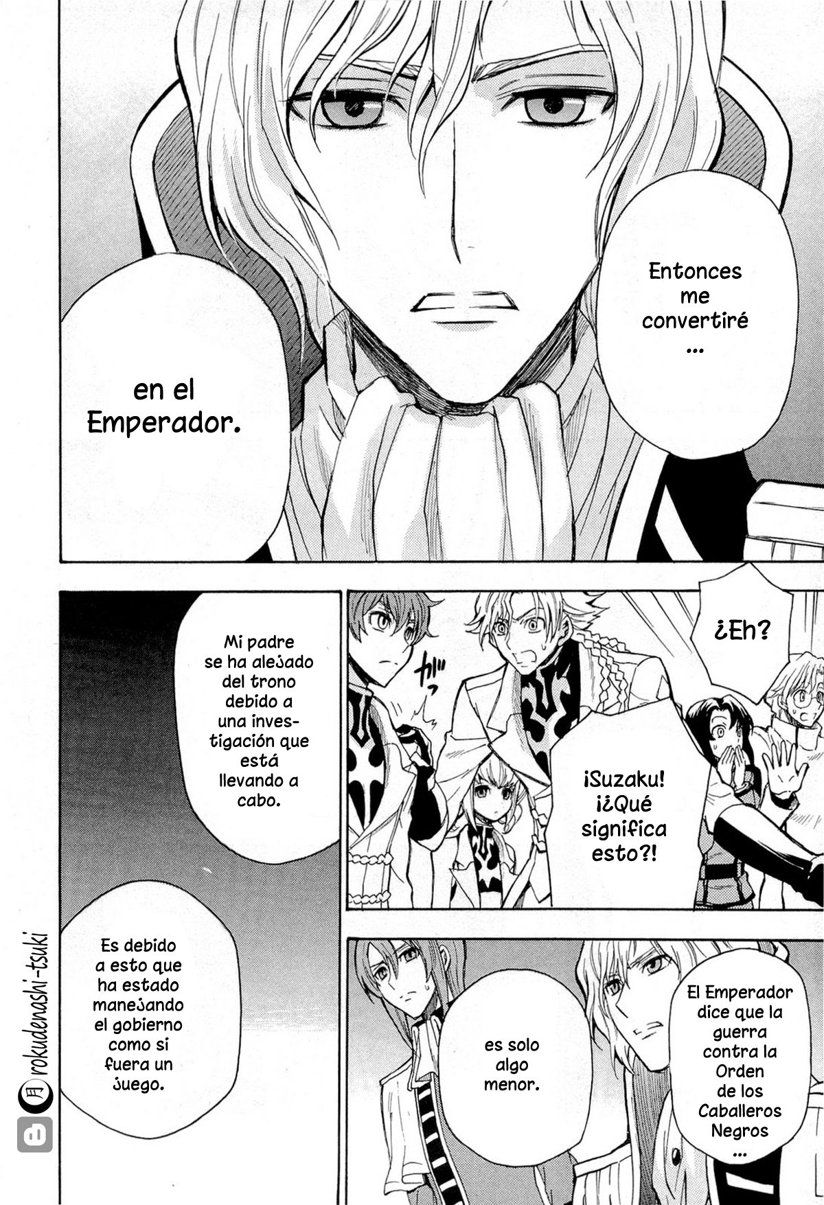 Read Code Geass Lelouch of the Rebellion es Manga Online