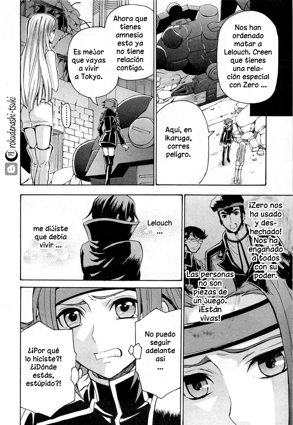 Read Code Geass Lelouch of the Rebellion es Manga Online