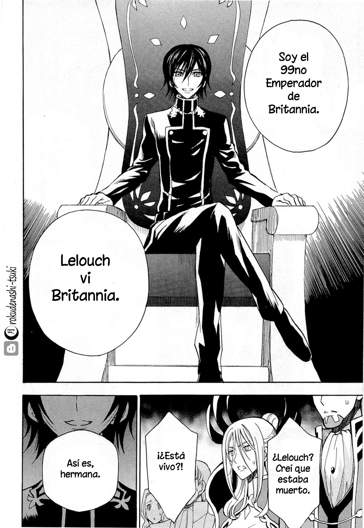 Read Code Geass Lelouch of the Rebellion es Manga Online