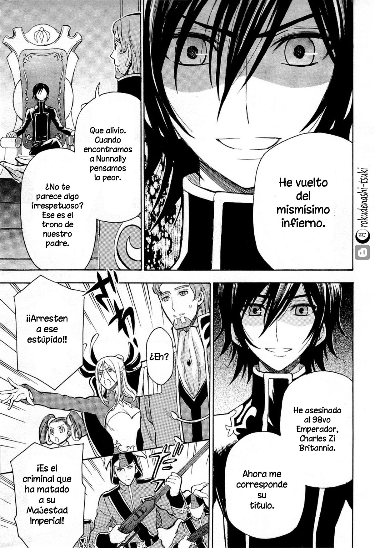 Read Code Geass Lelouch of the Rebellion es Manga Online