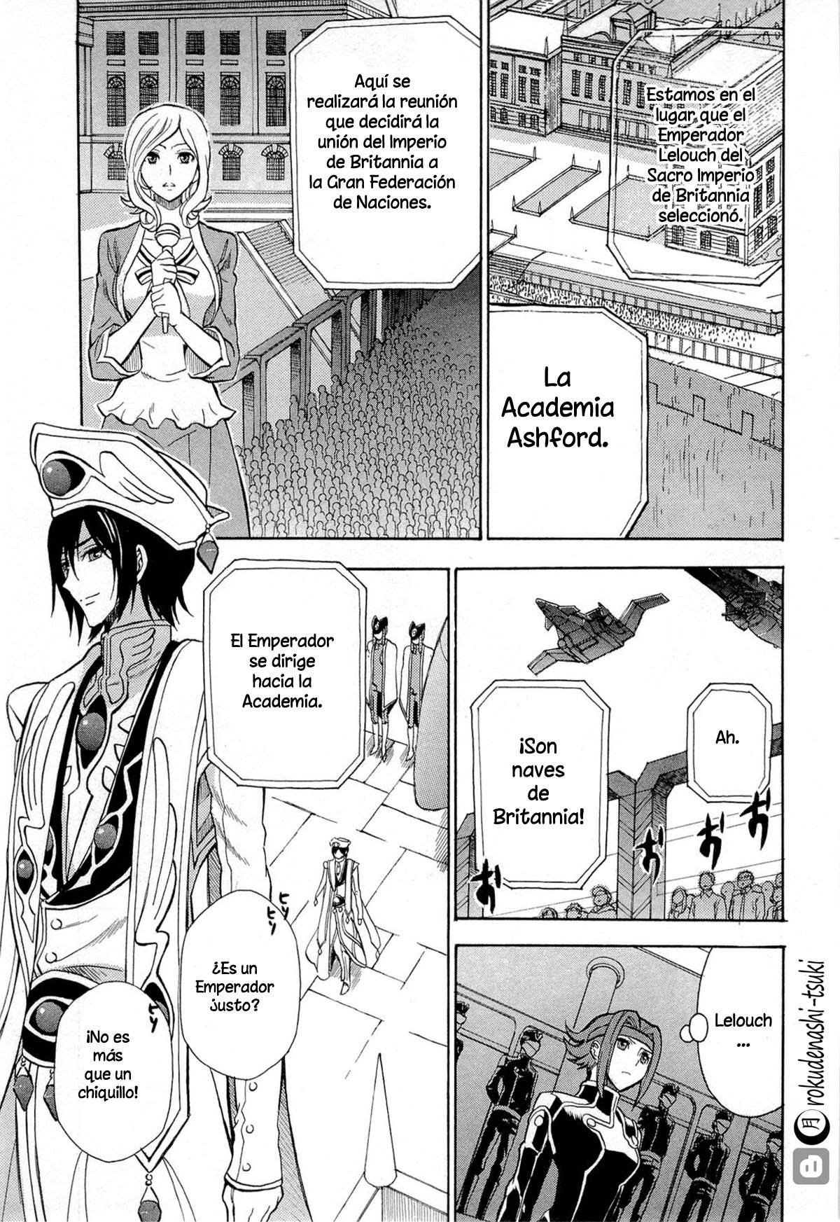 Read Code Geass Lelouch of the Rebellion es Manga Online