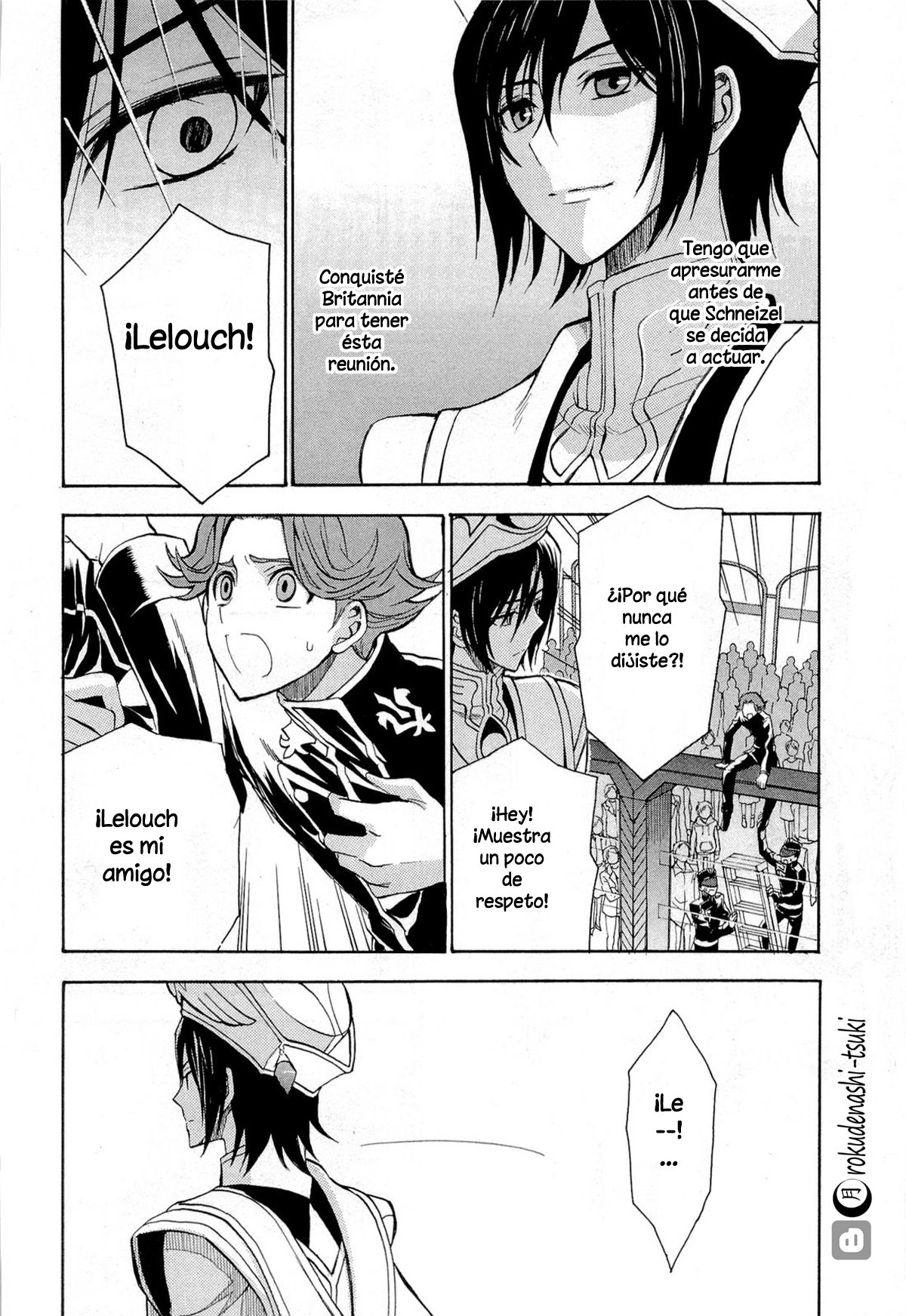 Read Code Geass Lelouch of the Rebellion es Manga Online