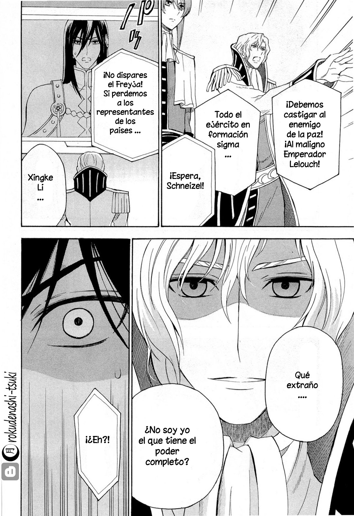 Read Code Geass Lelouch of the Rebellion es Manga Online