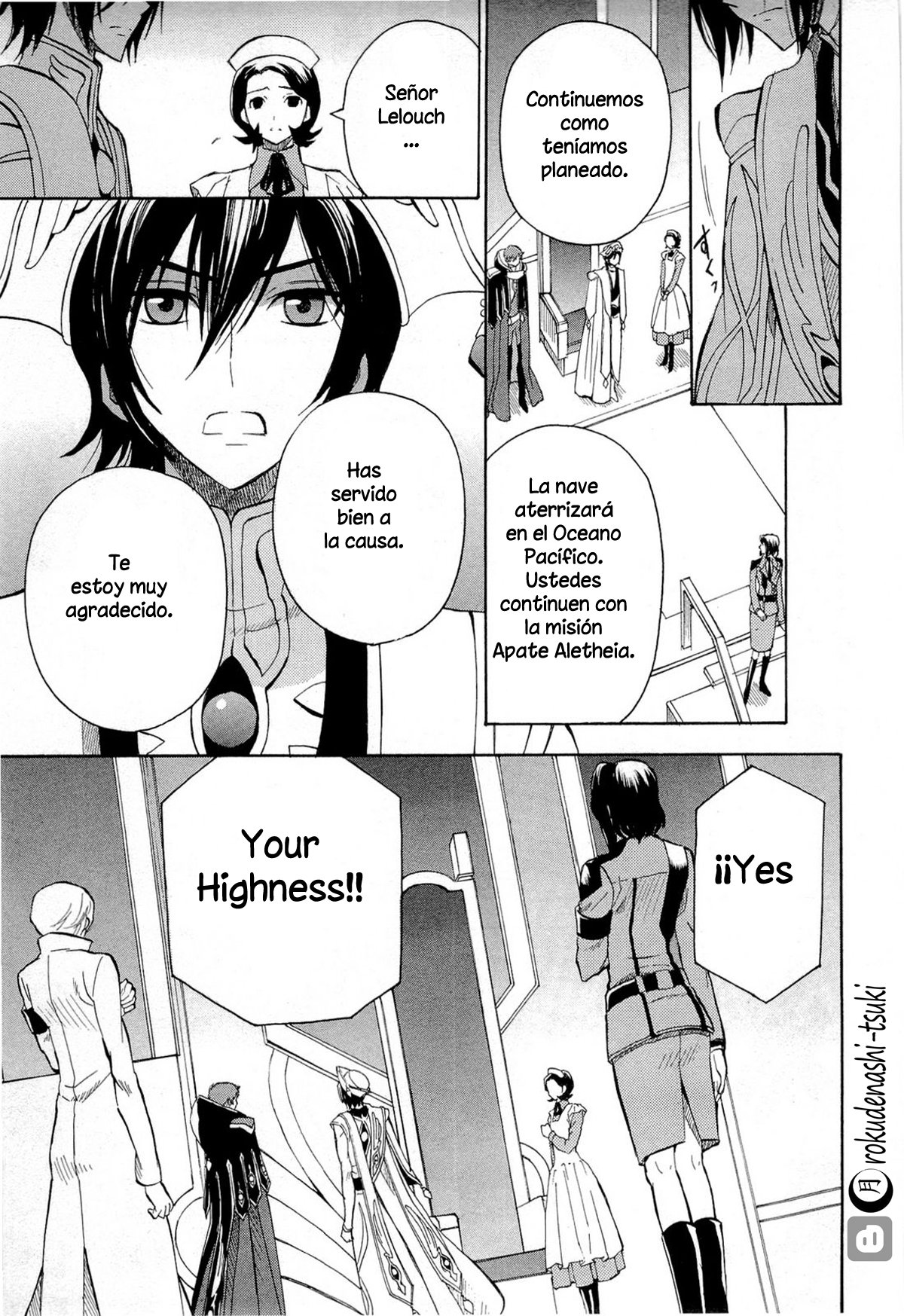 Read Code Geass Lelouch of the Rebellion es Manga Online