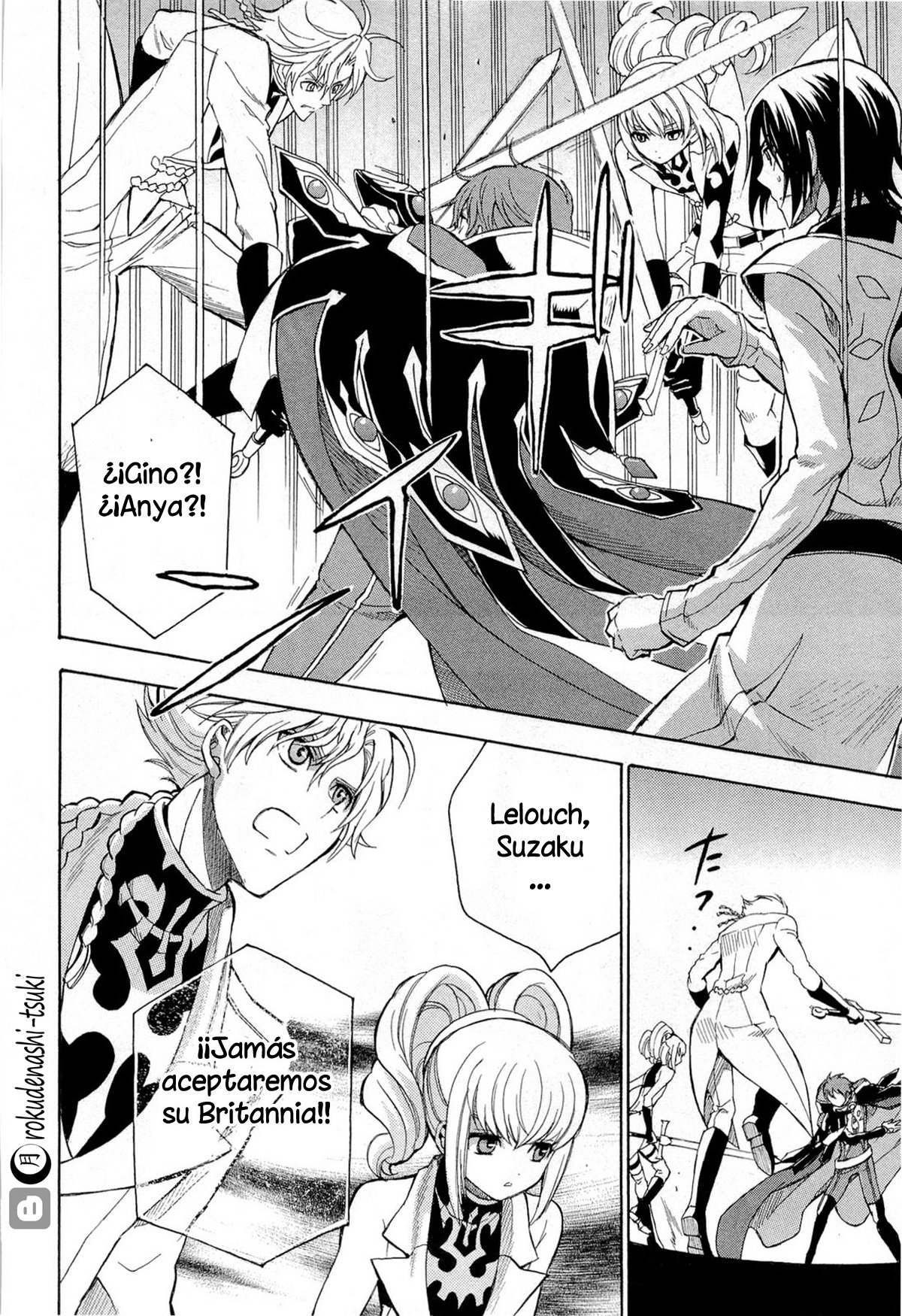 Read Code Geass Lelouch of the Rebellion es Manga Online