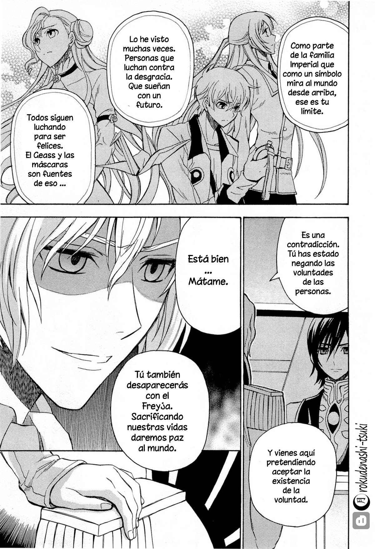Read Code Geass Lelouch of the Rebellion es Manga Online