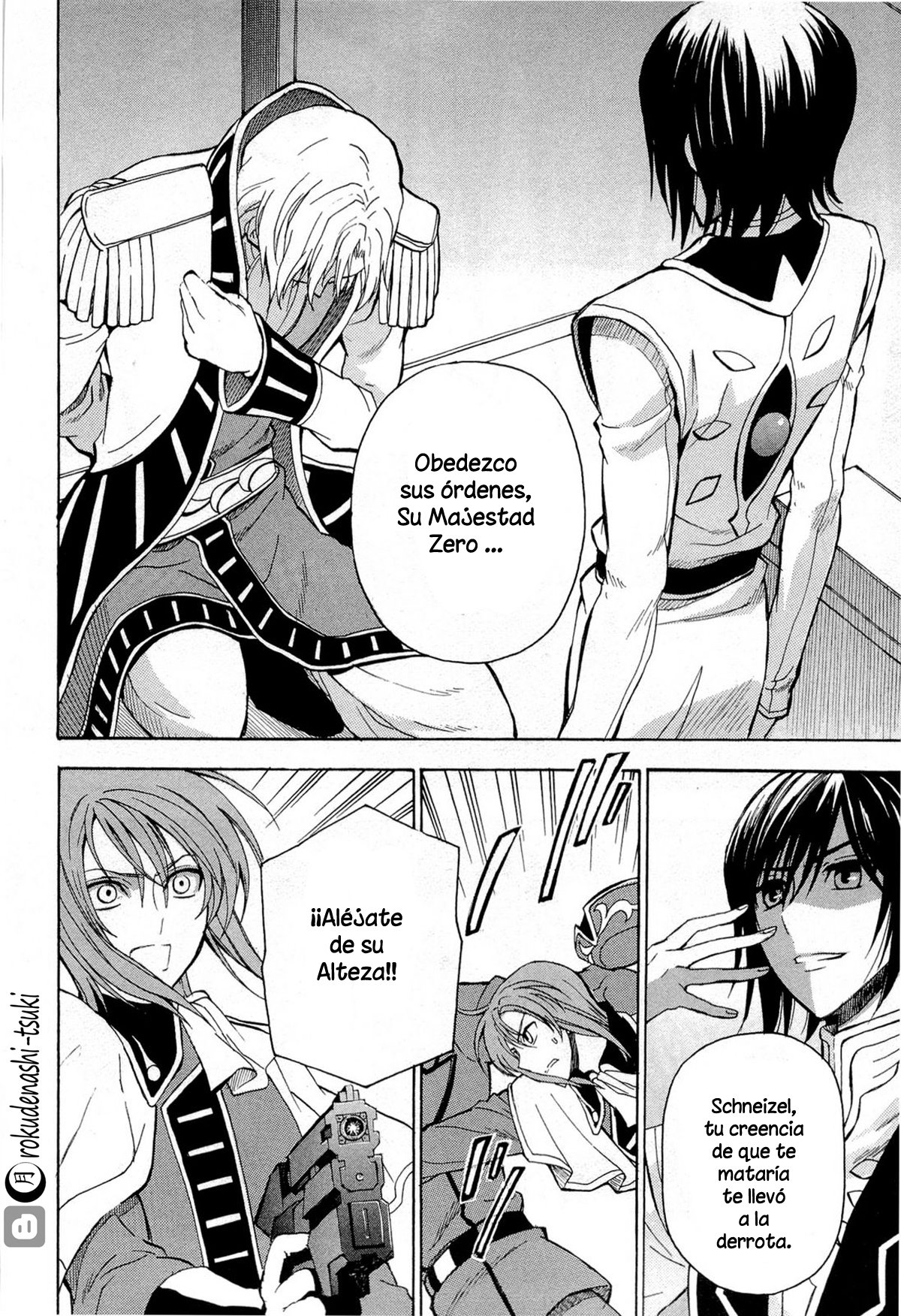 Read Code Geass Lelouch of the Rebellion es Manga Online