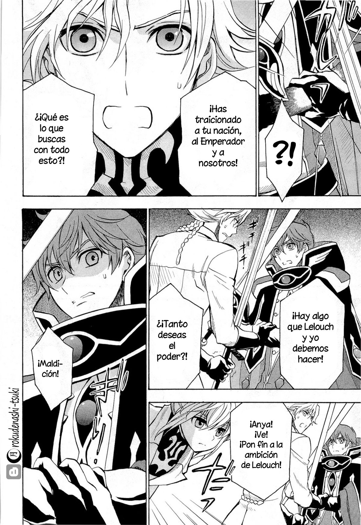 Read Code Geass Lelouch of the Rebellion es Manga Online
