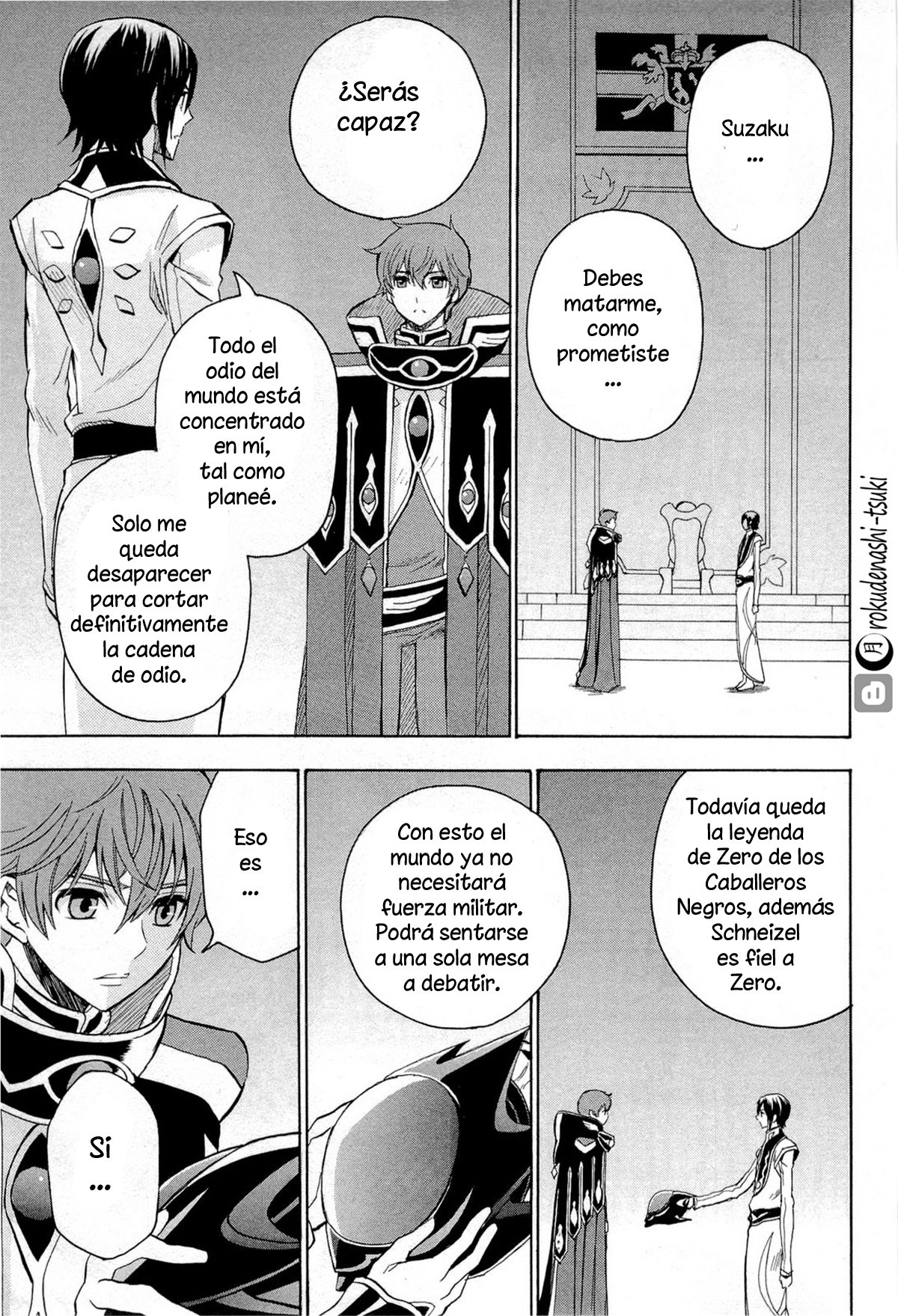 Read Code Geass Lelouch of the Rebellion es Manga Online