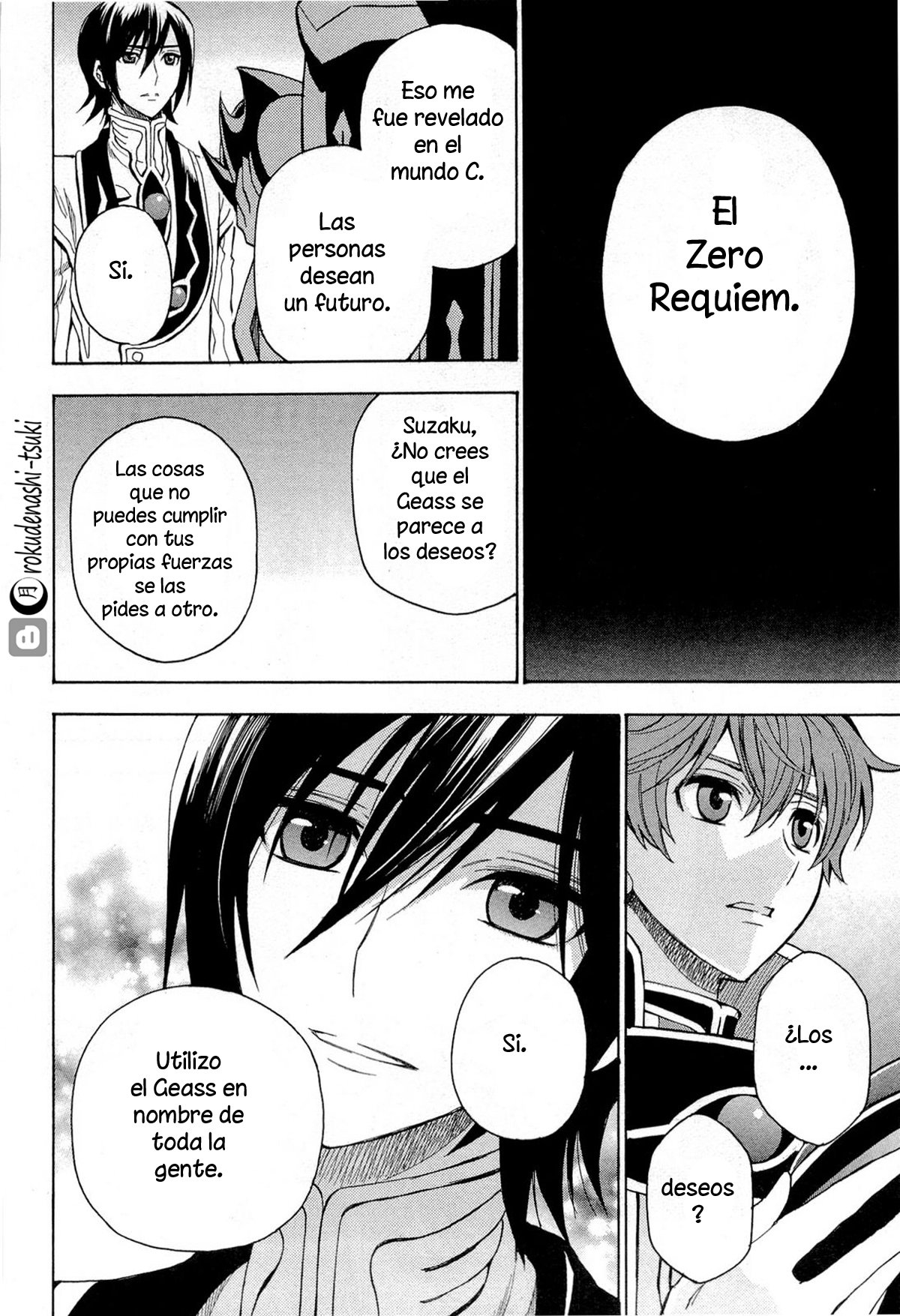 Read Code Geass Lelouch of the Rebellion es Manga Online