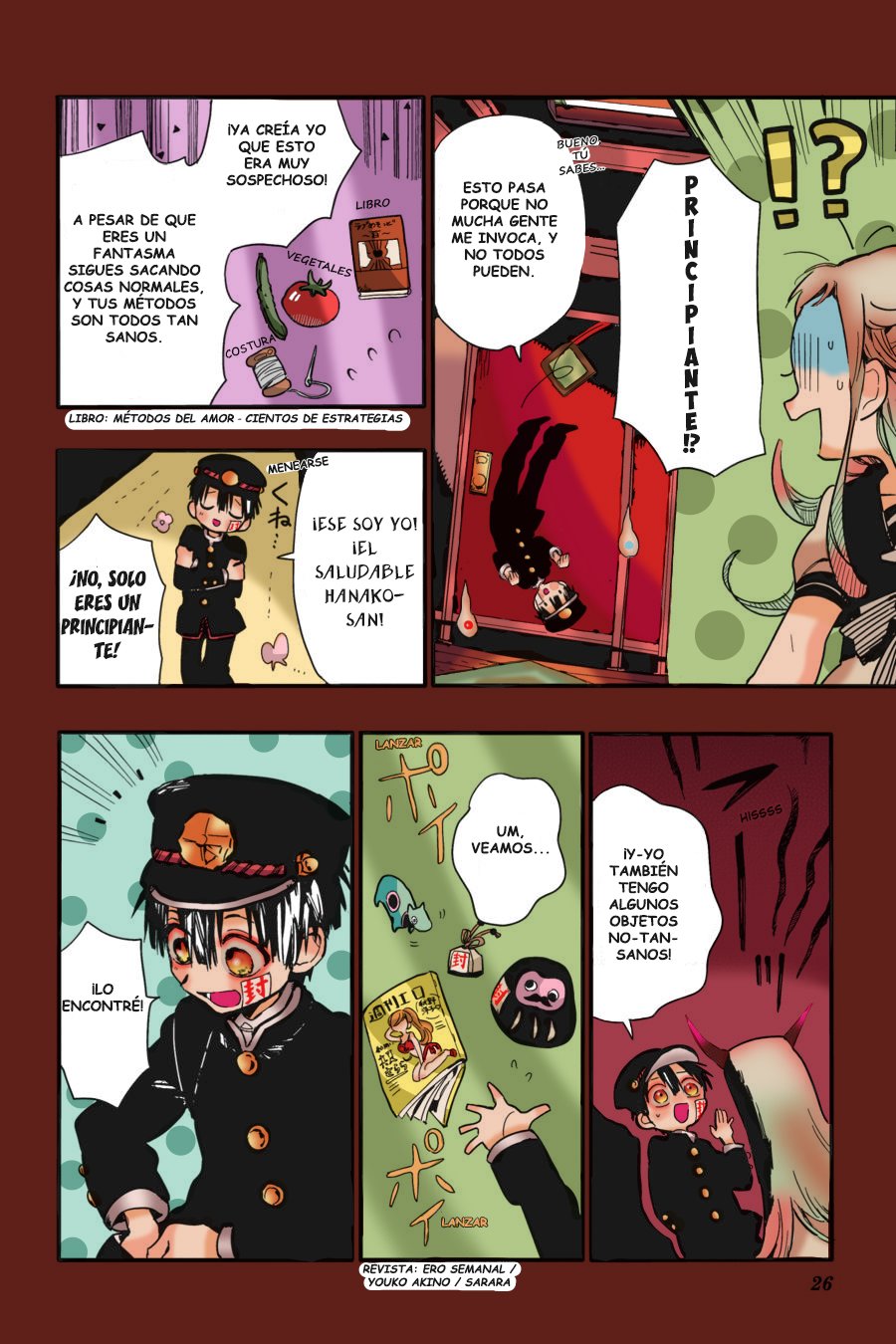 Read El Chico del Baño Hanako-kun ES Manga Online