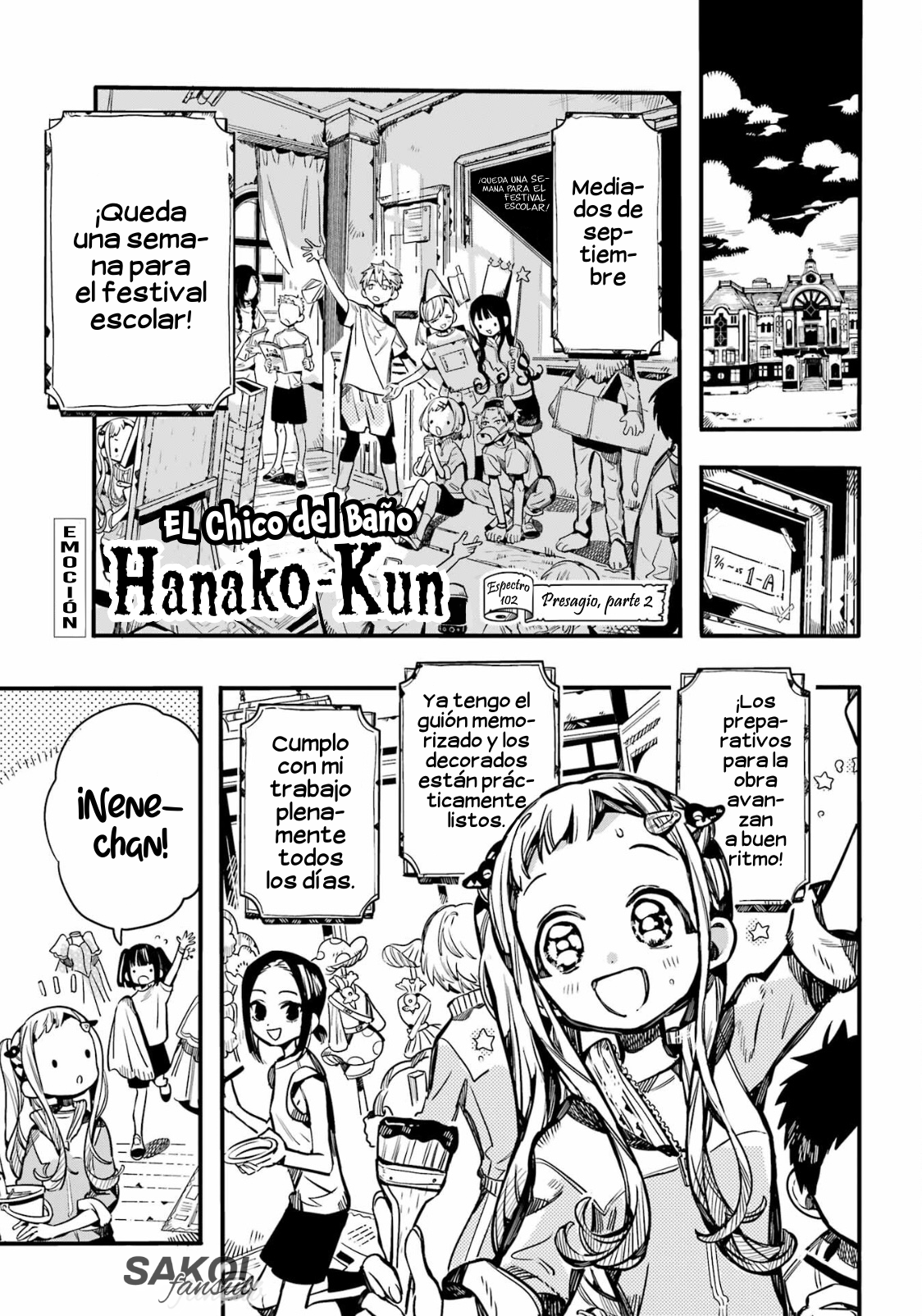 Read El Chico del Baño Hanako-kun ES Manga Online