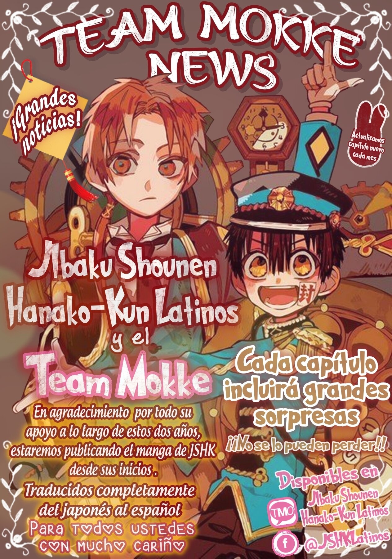Read El Chico del Baño Hanako-kun ES Manga Online