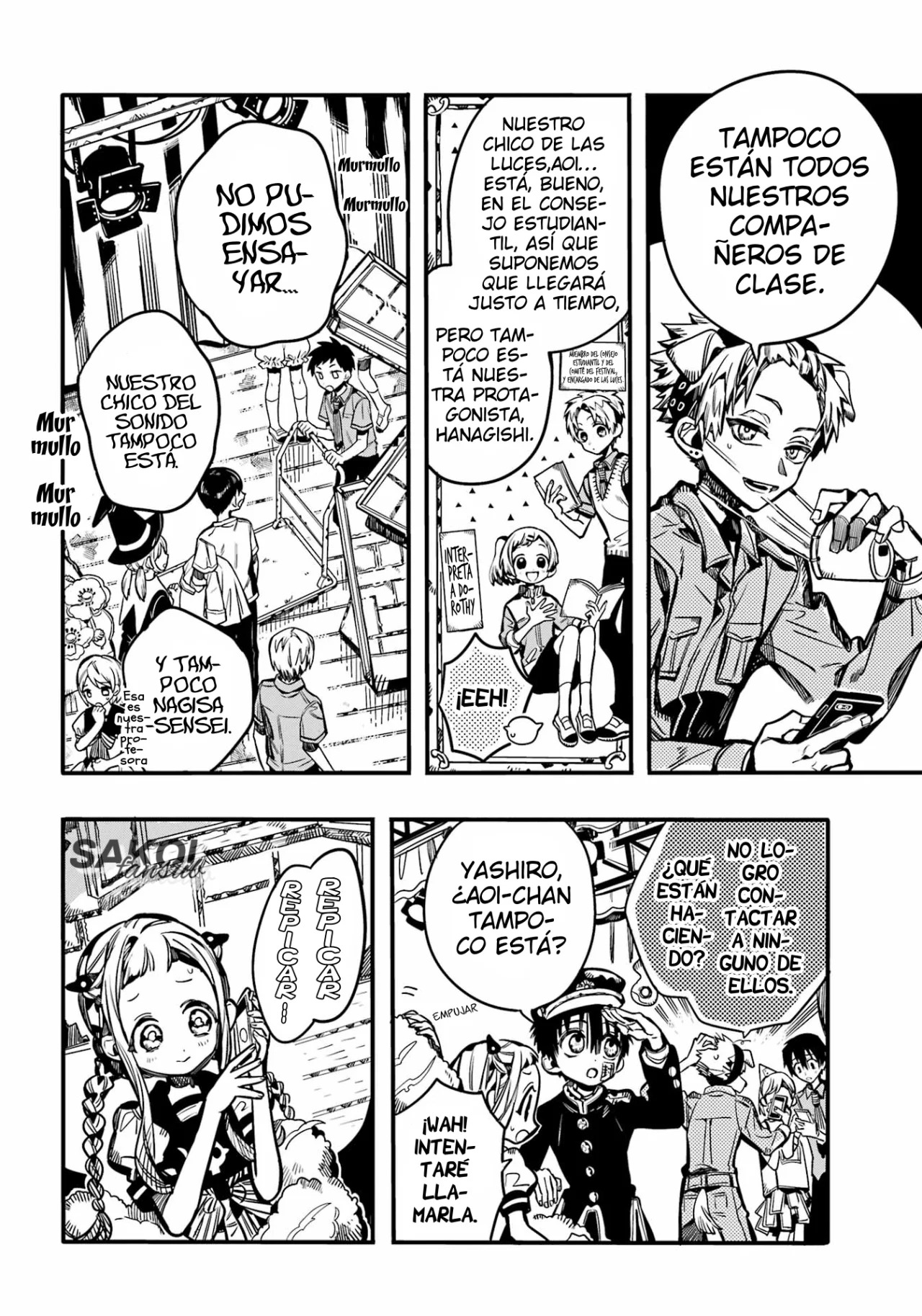 Read El Chico del Baño Hanako-kun ES Manga Online