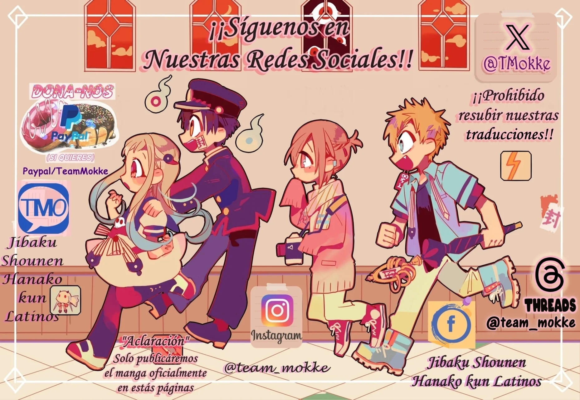 Read El Chico del Baño Hanako-kun ES Manga Online