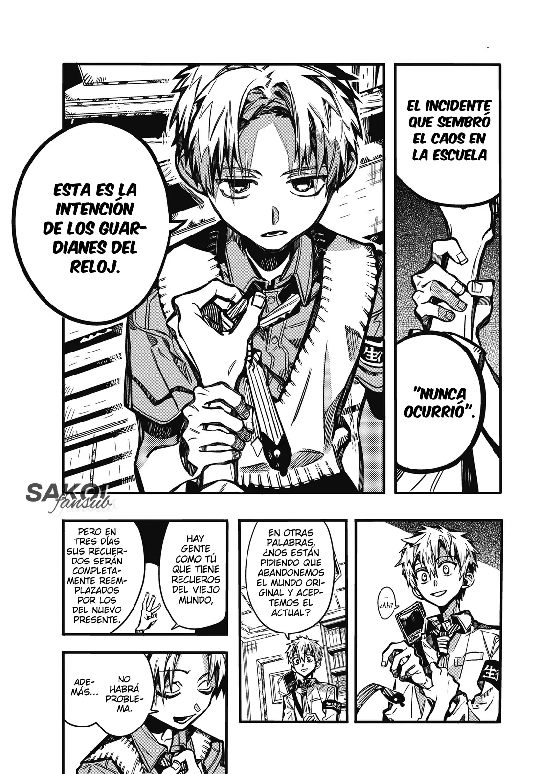 Read El Chico del Baño Hanako-kun ES Manga Online
