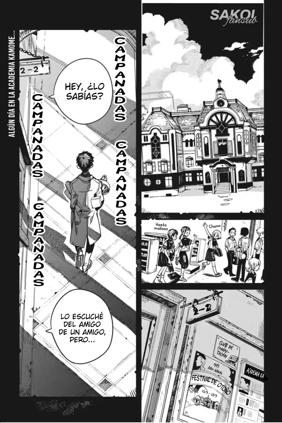 Read El Chico del Baño Hanako-kun ES Manga Online