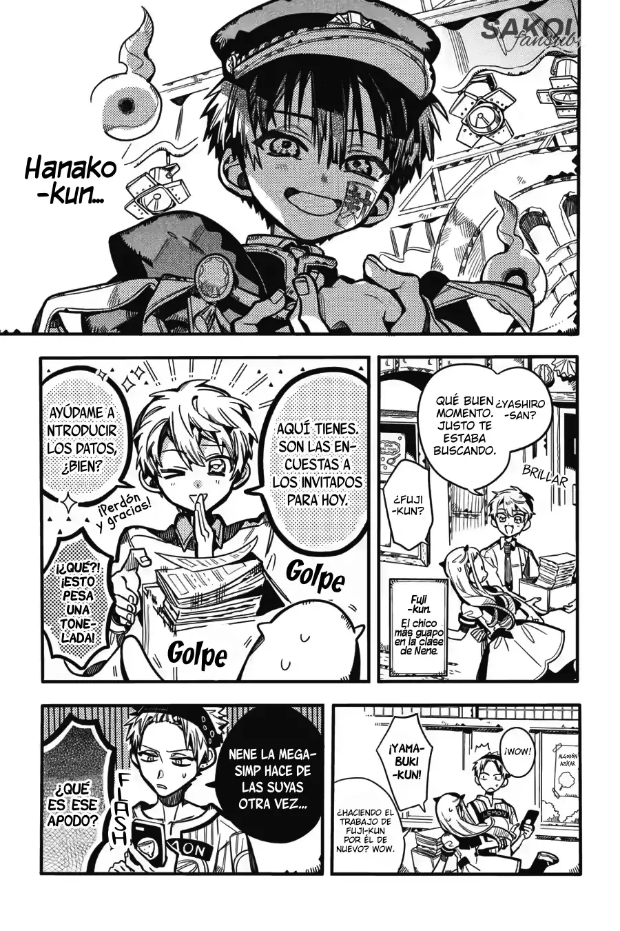 Read El Chico del Baño Hanako-kun ES Manga Online