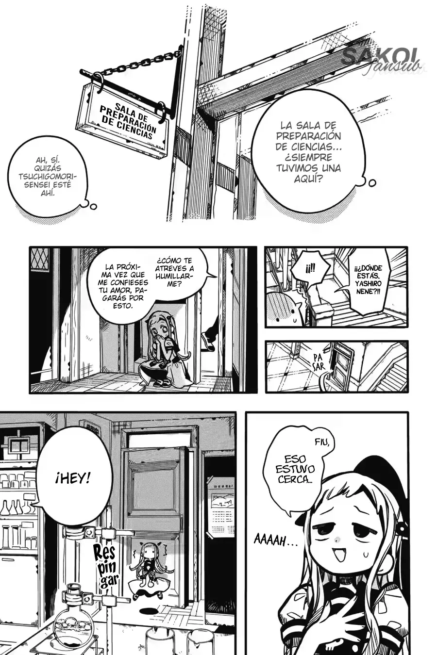 Read El Chico del Baño Hanako-kun ES Manga Online