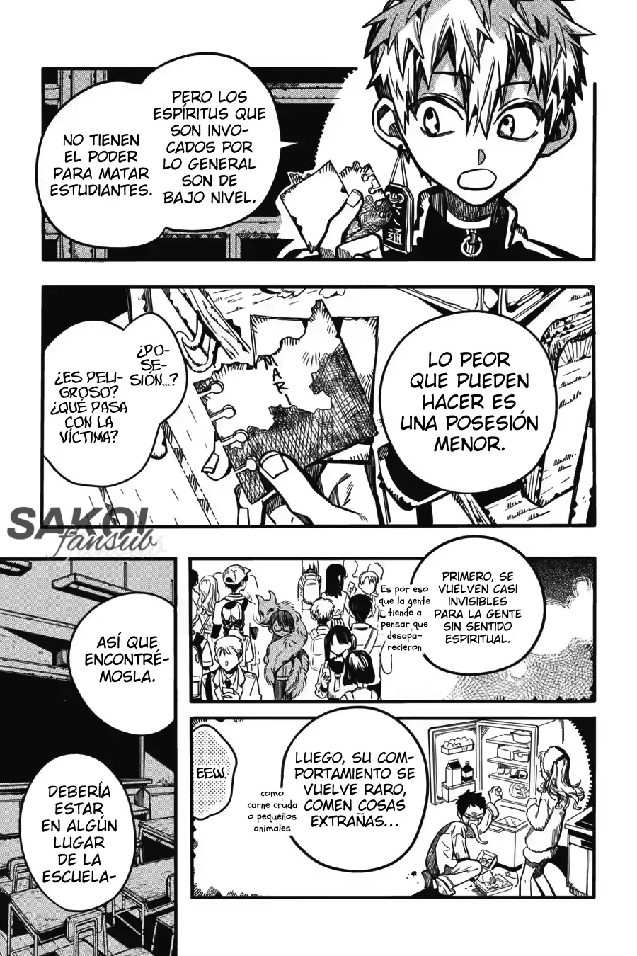 Read El Chico del Baño Hanako-kun ES Manga Online