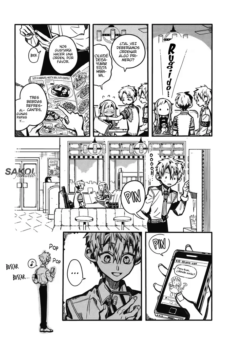 Read El Chico del Baño Hanako-kun ES Manga Online