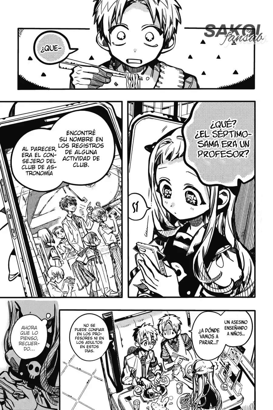 Read El Chico del Baño Hanako-kun ES Manga Online