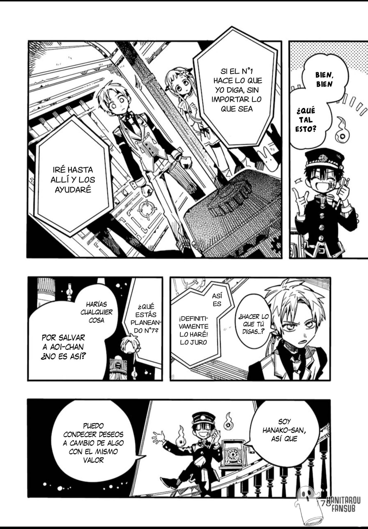 Read El Chico del Baño Hanako-kun ES Manga Online