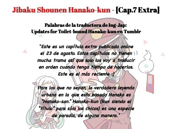 Read El Chico del Baño Hanako-kun ES Manga Online