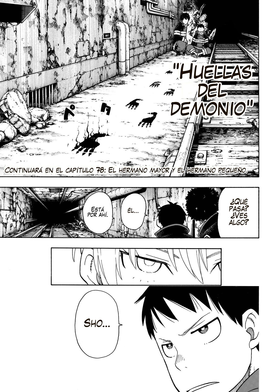 Read Fire Brigade Of Flames ES Manga Online