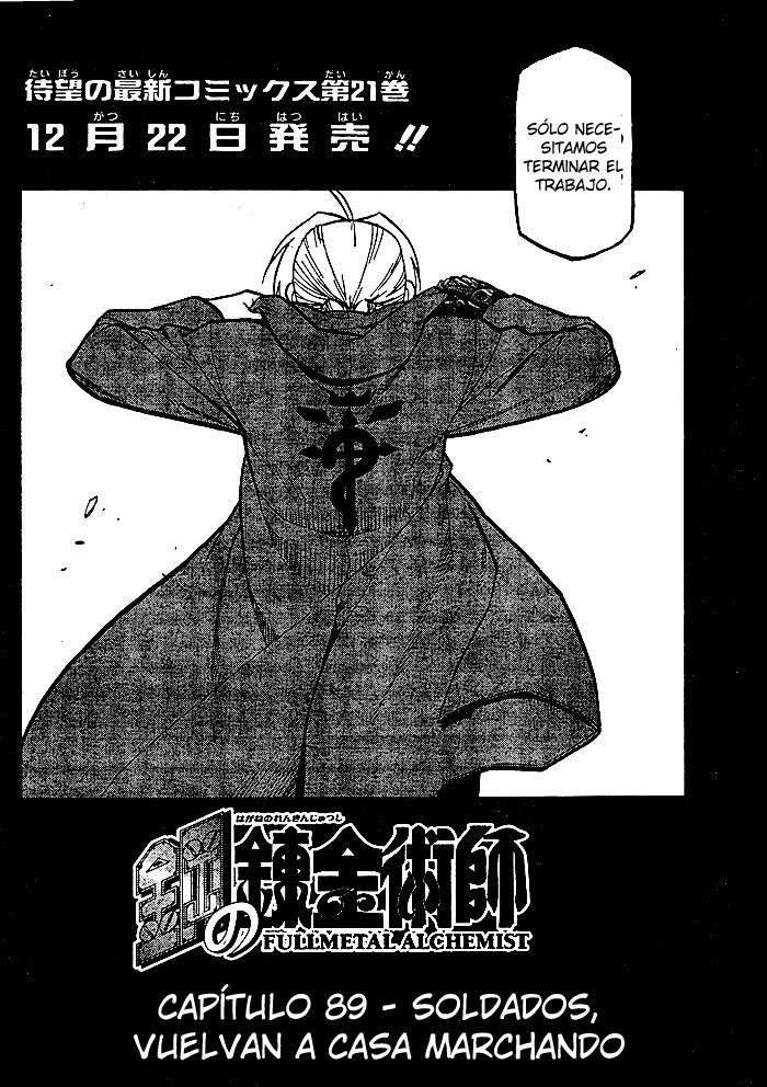 Read Fullmetal Alchemist ES Manga Online