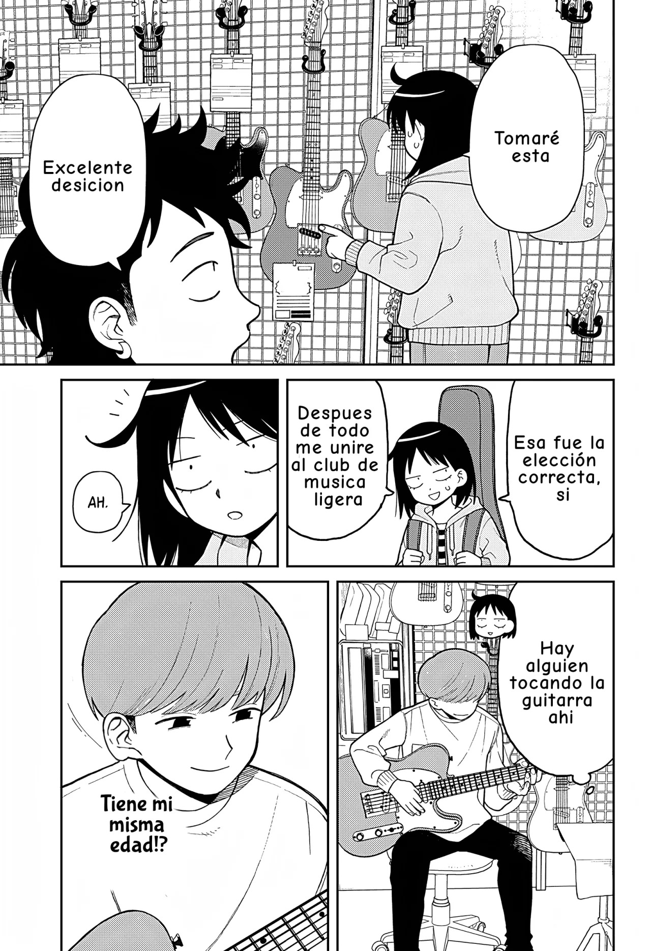 Read Girl meets rock ES Manga Online