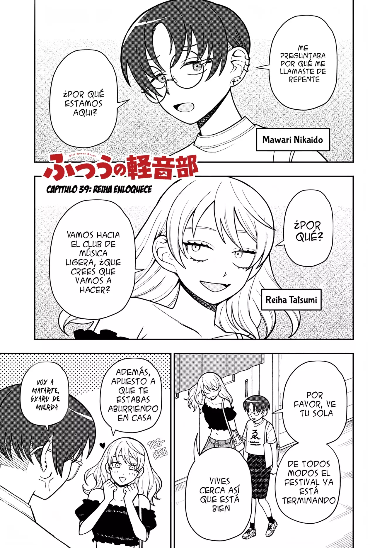 Read Girl meets rock ES Manga Online