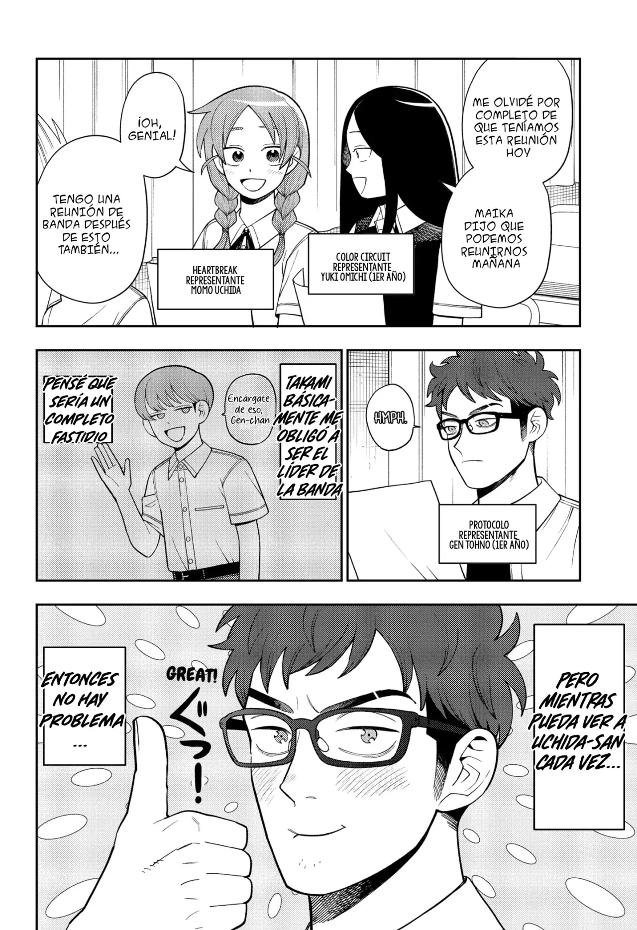 Read Girl meets rock ES Manga Online