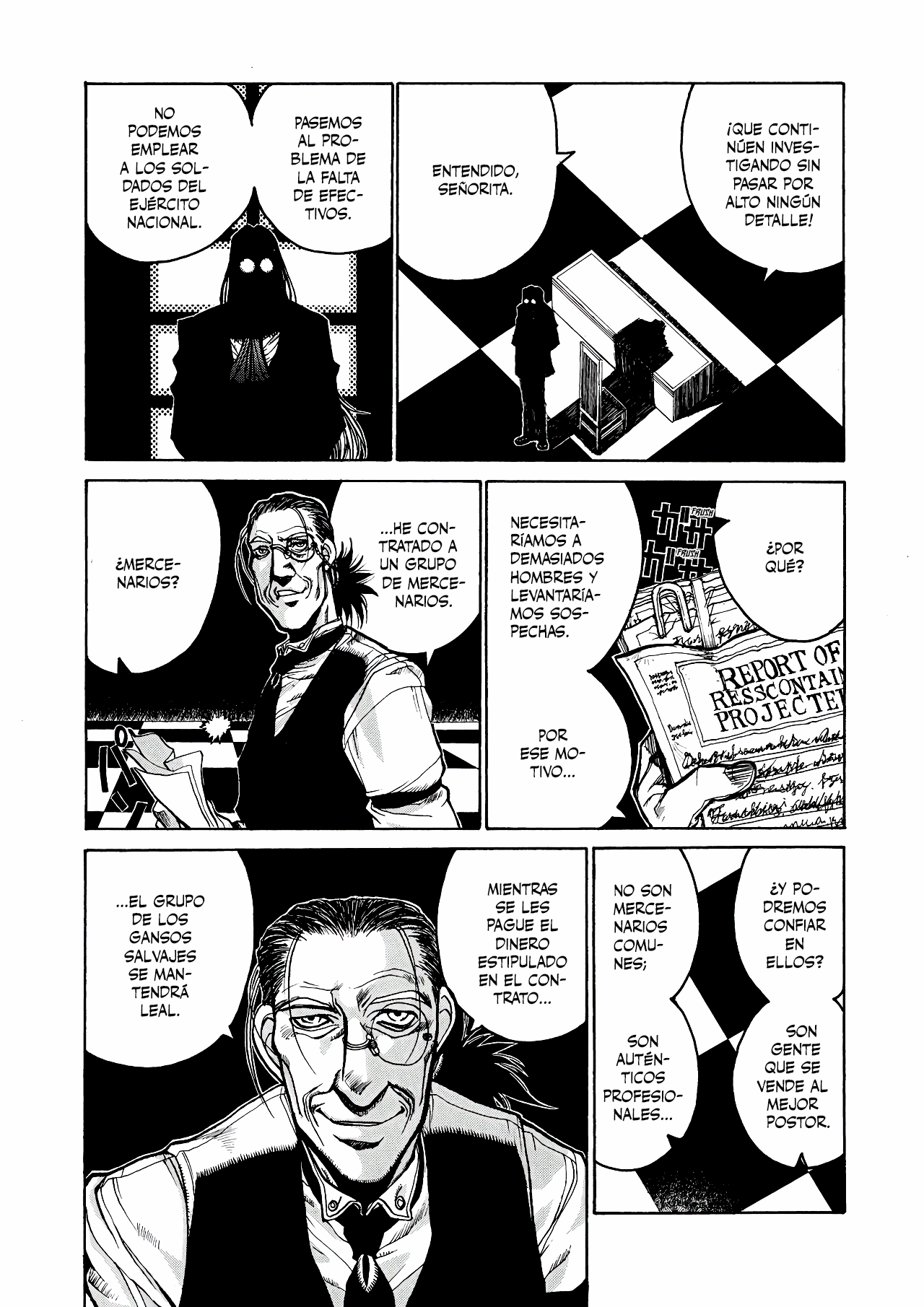 Read HELLSING ES Manga Online