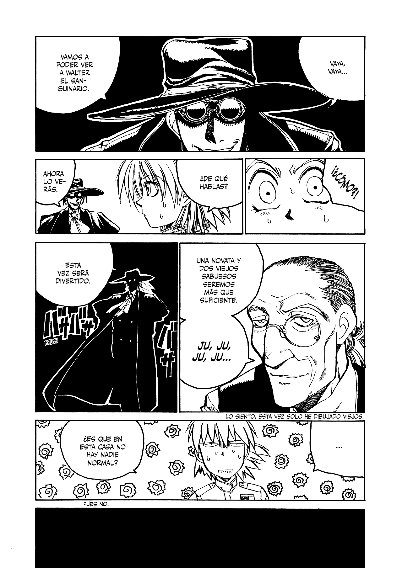 Read HELLSING ES Manga Online
