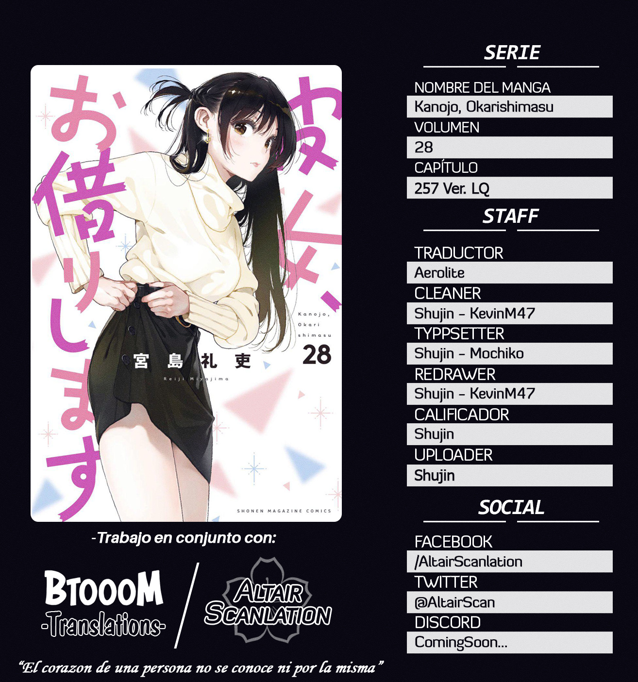 Read Kanojo, Okarishimasu ES Manga Online