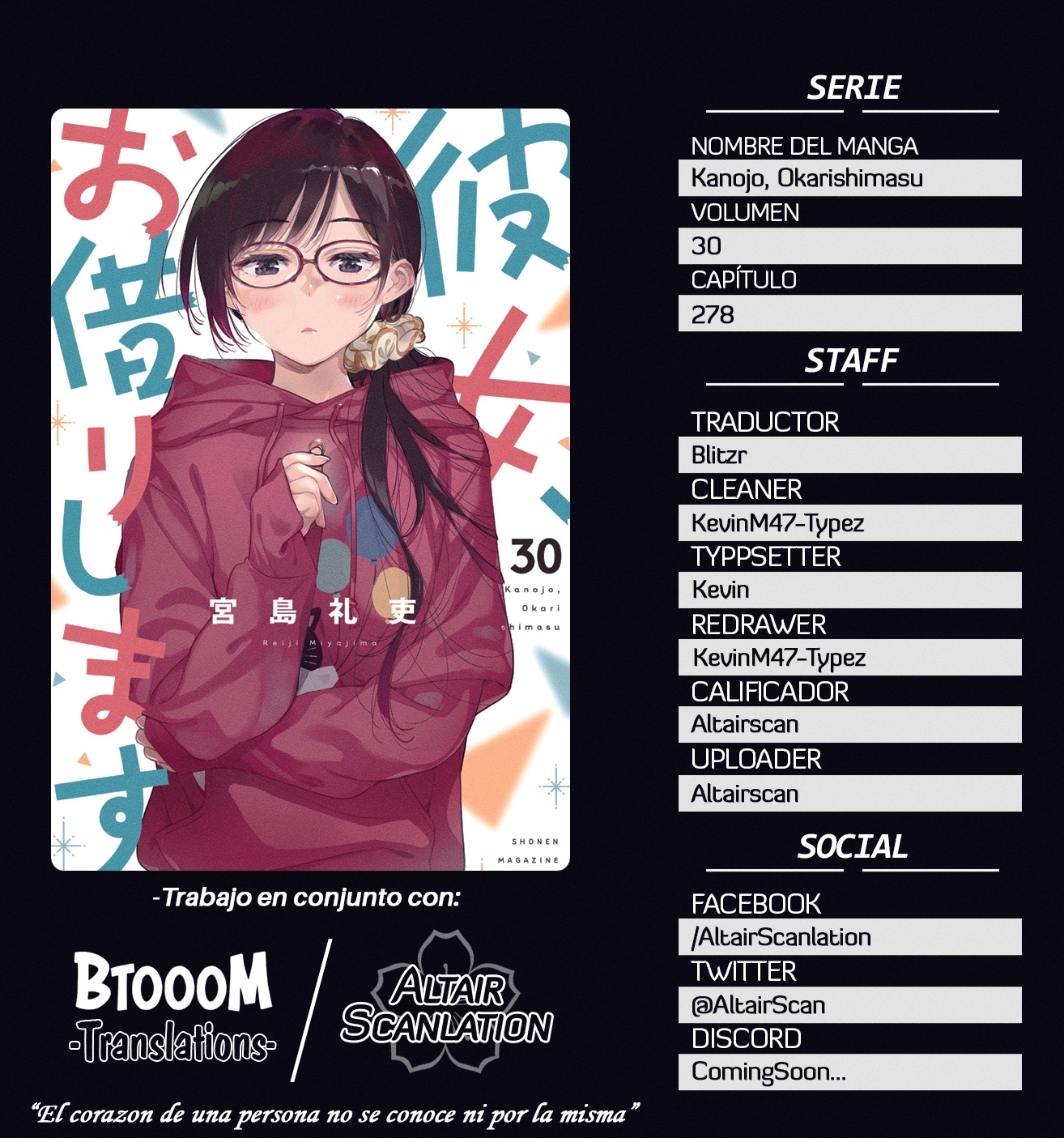 Read Kanojo, Okarishimasu ES Manga Online