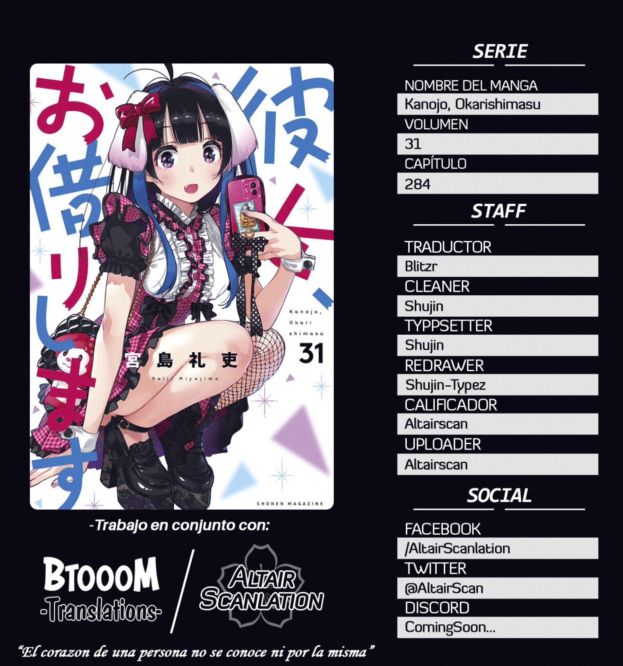 Read Kanojo, Okarishimasu ES Manga Online