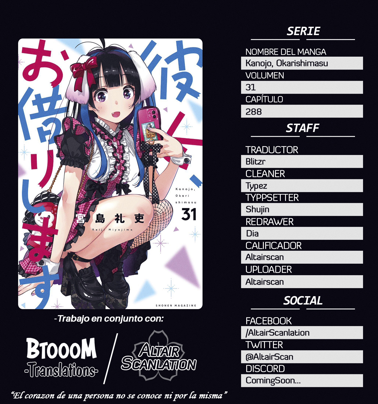 Read Kanojo, Okarishimasu ES Manga Online