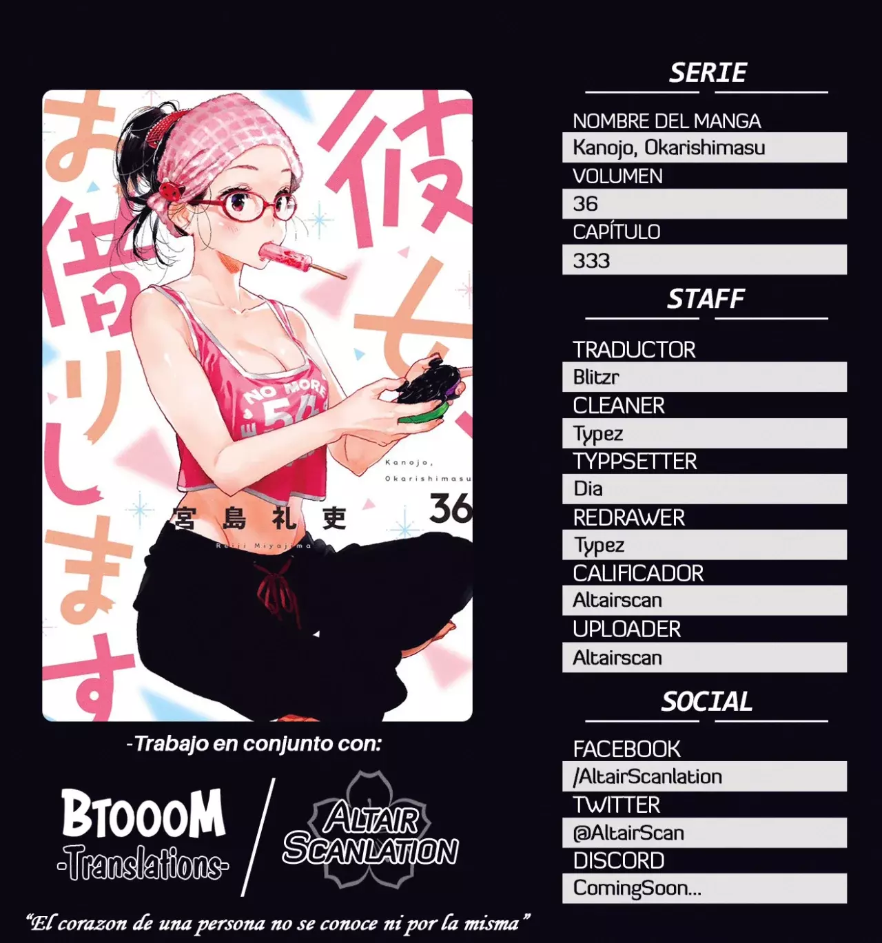 Read Kanojo, Okarishimasu ES Manga Online