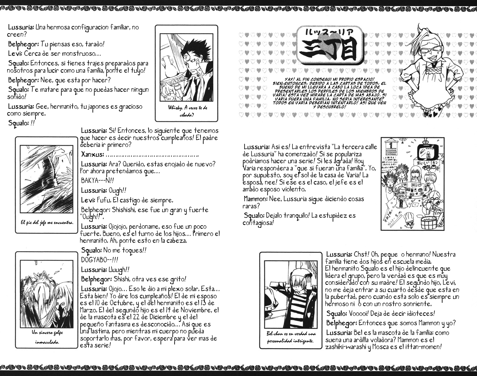 Read Katekyo Hitman Reborn ES Manga Online