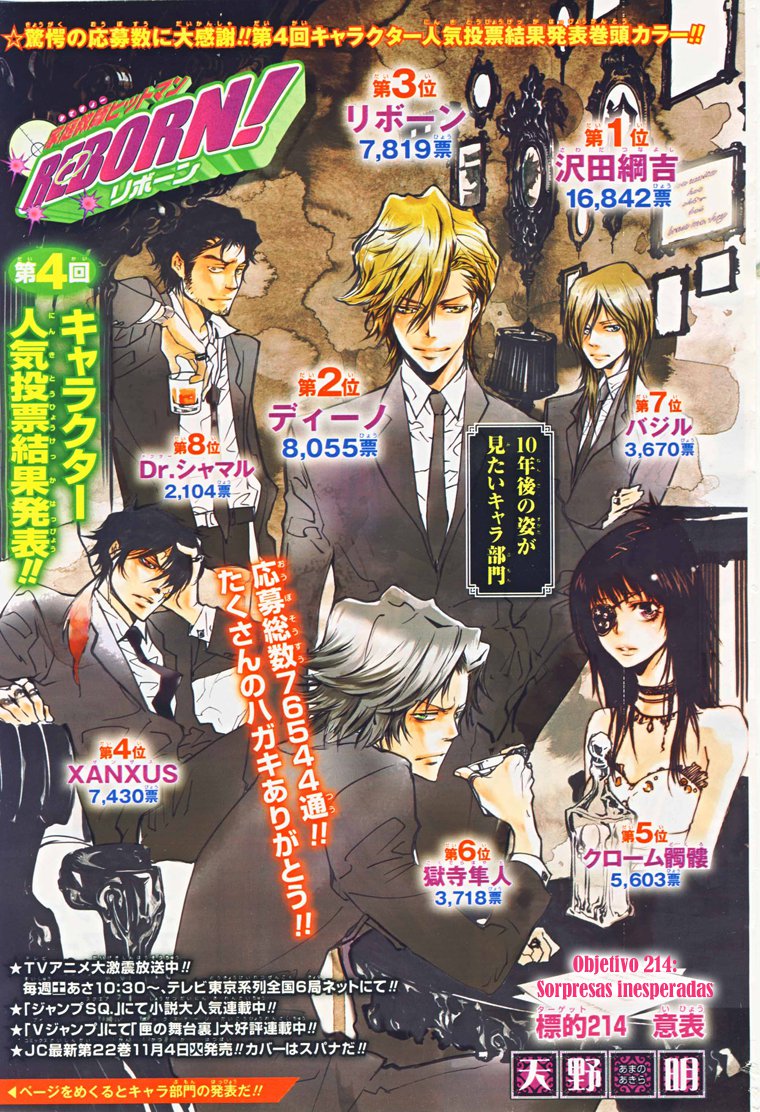 Read Katekyo Hitman Reborn ES Manga Online