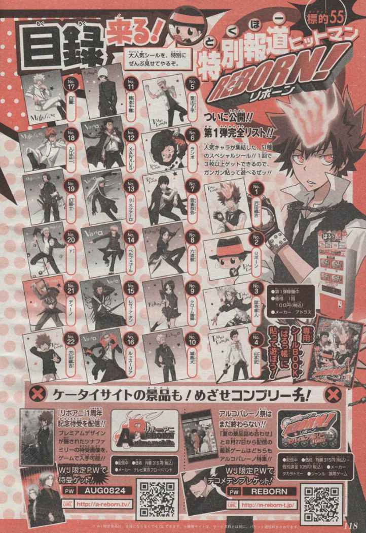 Read Katekyo Hitman Reborn ES Manga Online