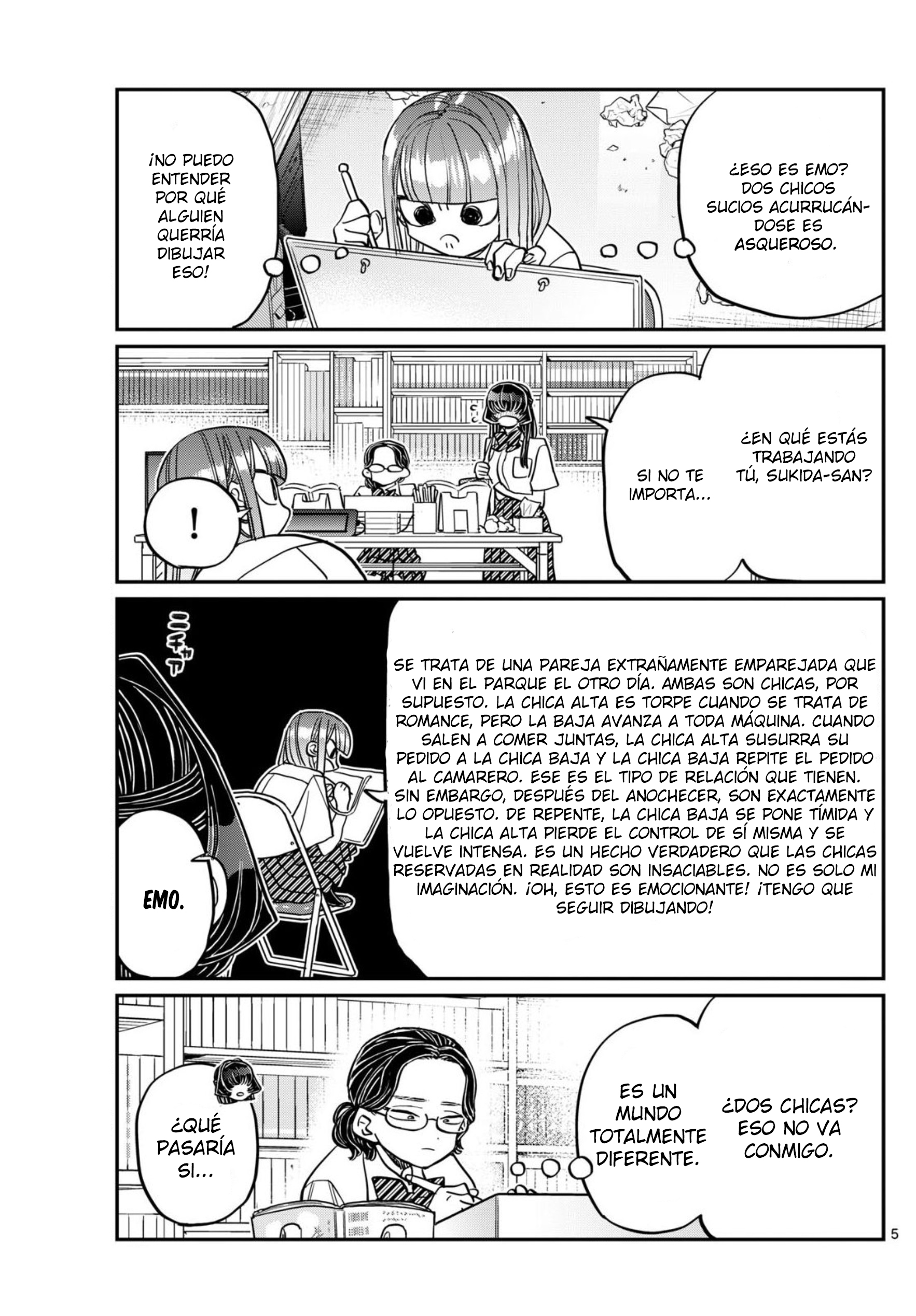 Read Komi-san wa Komyushou Desu ES Manga Online