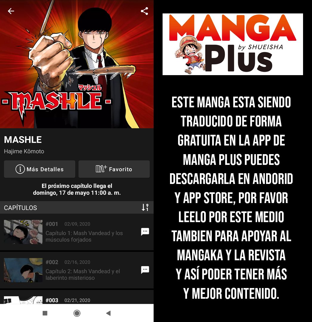 Read MASHLE ES Manga Online