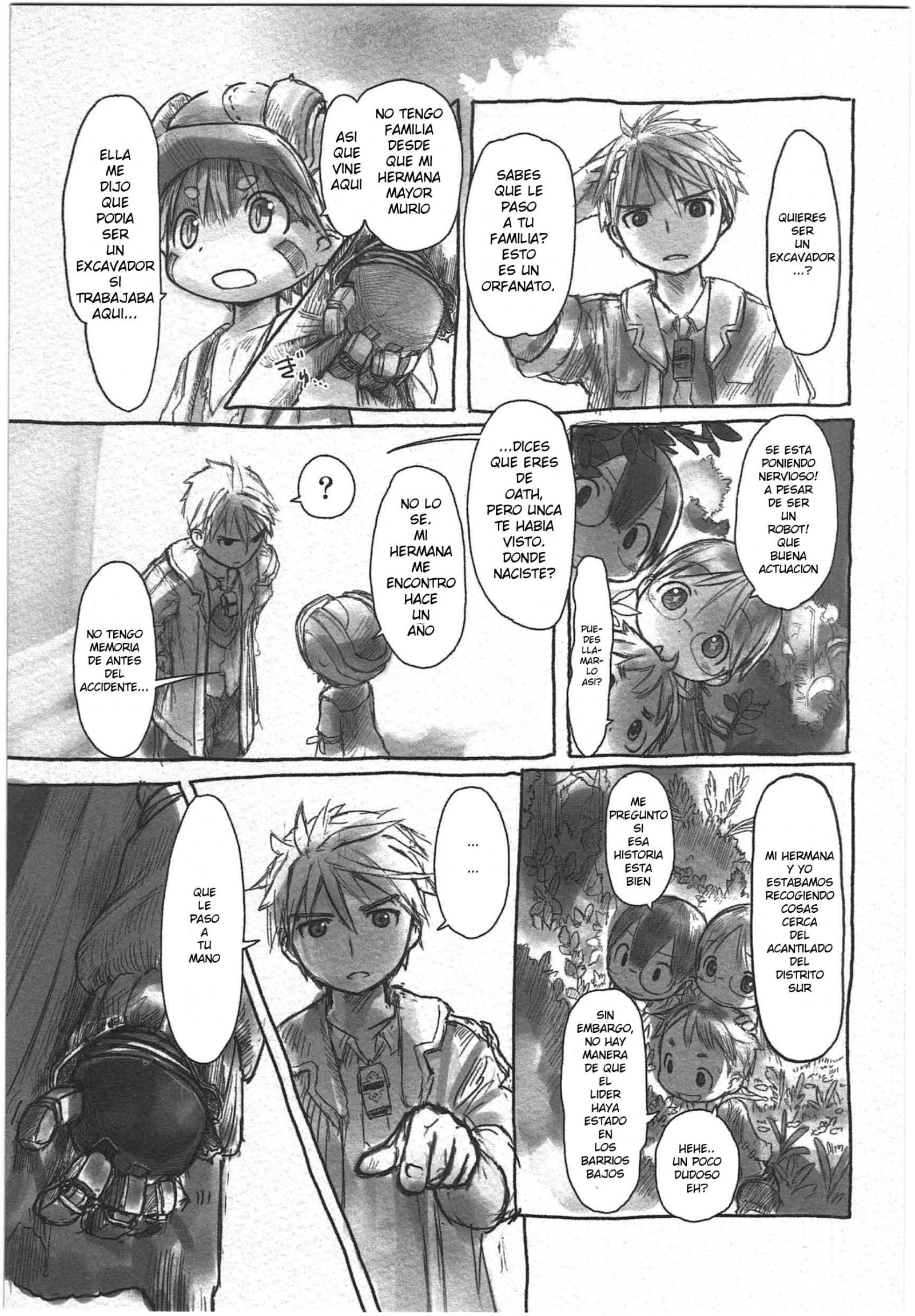 Read Made in Abyss ES Manga Online